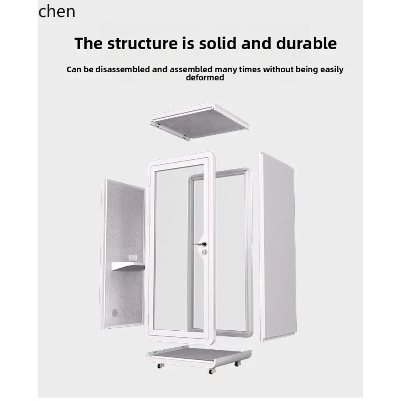 Gz-3 Soundproof Room Home Piano Silent Chamber Recording Studio Movable Telephone Booth Conference Cabin