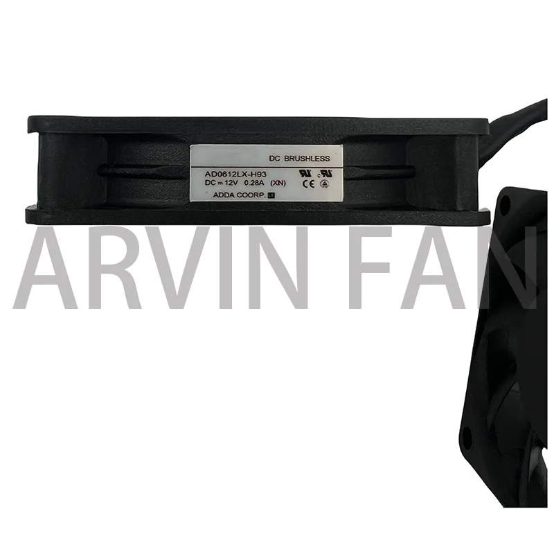 Imagem -04 - Brand Novidades Ventilador Axial Ad0612lx-h93 6015 12v 0.13a 6cm Projetor