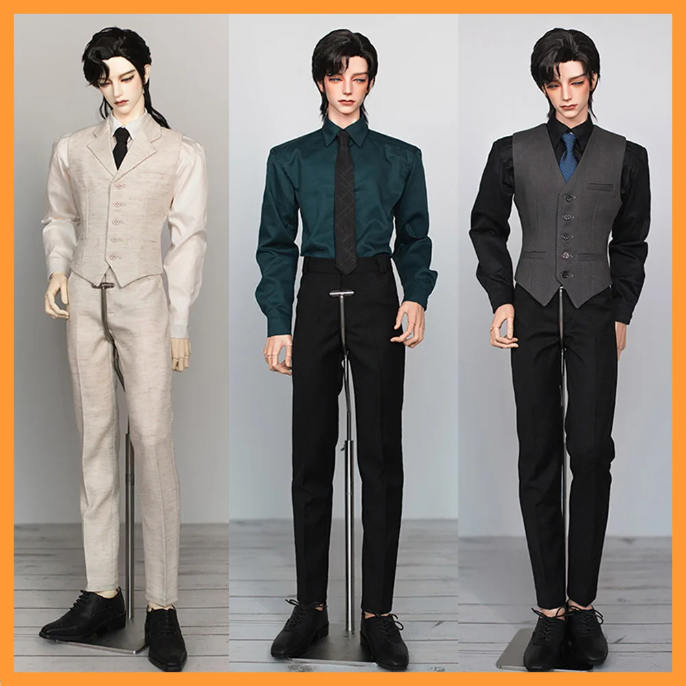 

Изготовленные на заказ куклы 1/3 BJD имитация Li Shen стильный жилет брюки рубашка одежда модель для soomID75 YC76 Обычный/сильный дядюшка