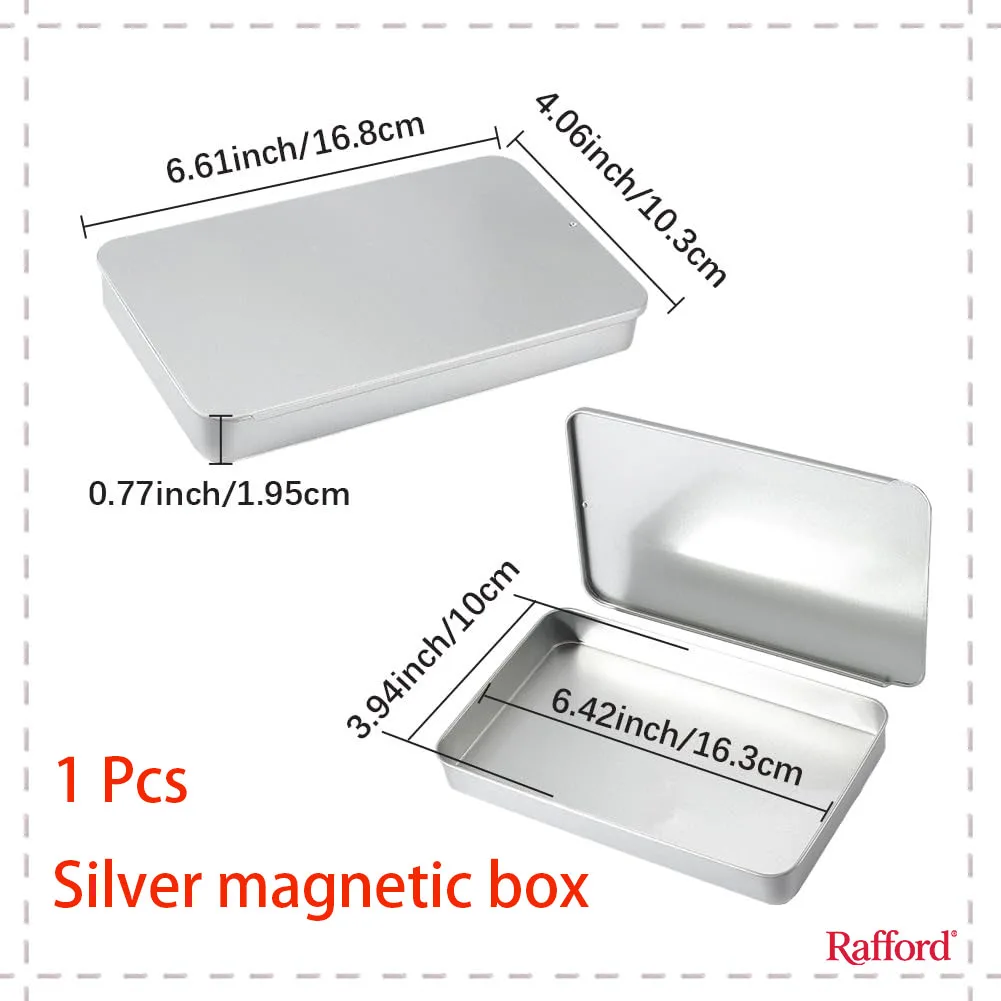 Rafford 12 stuks buigbare modelverf alligator clip sticks rubberen tips + metalen magnetische basis - voor airbrush, hobbymodelonderdelen