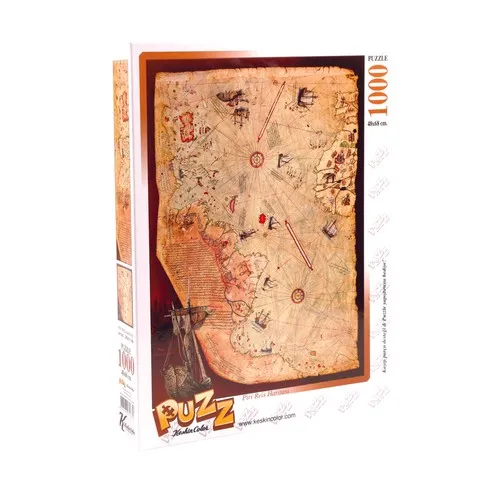 Puzz Puzzle Piri Reis Map (1000 Piece)