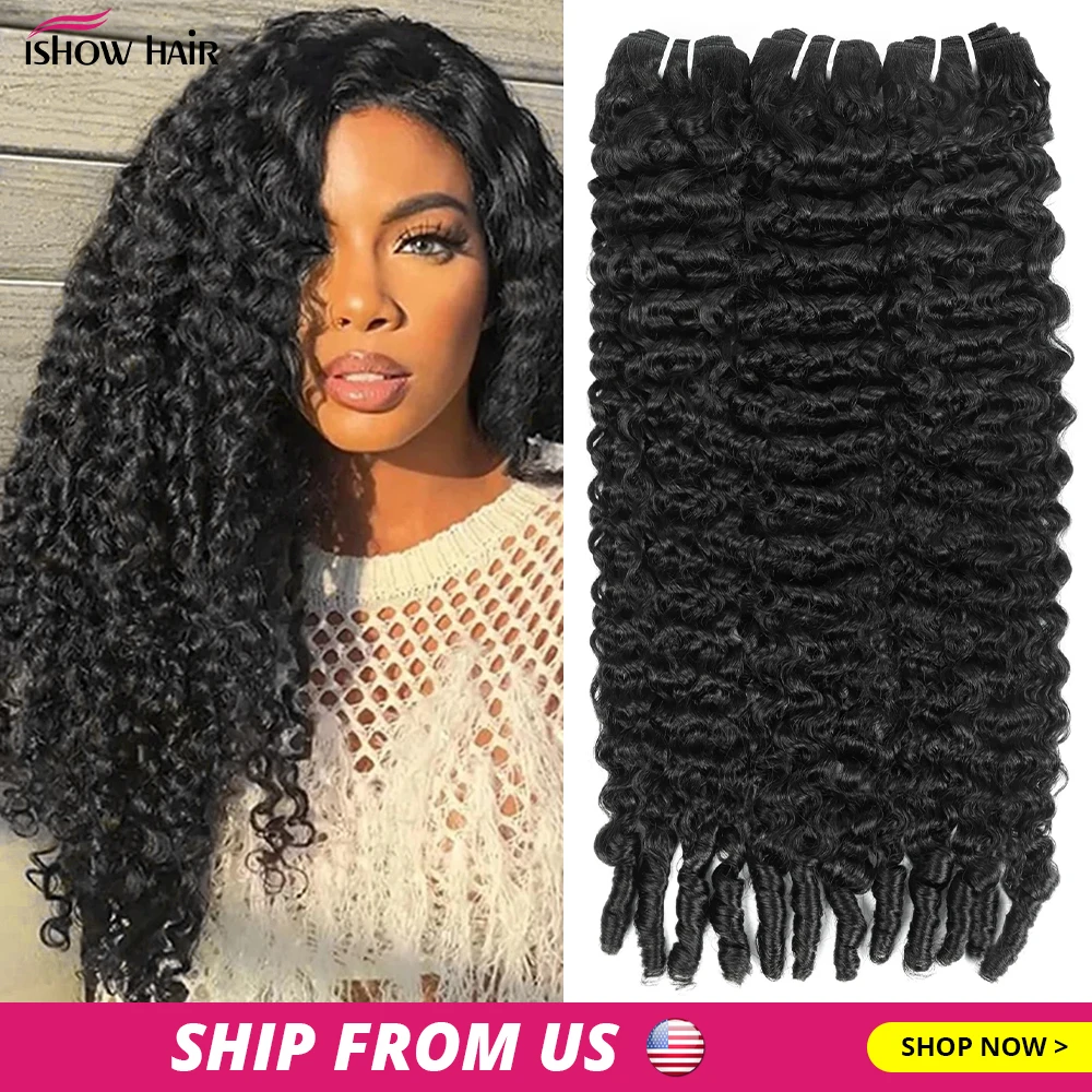 

Ishow 12A класс бирманские вьющиеся пучки необработанные пучки натуральных человеческих волос толстого плетения 100 г/шт. наращивание человеческих волос для женщин