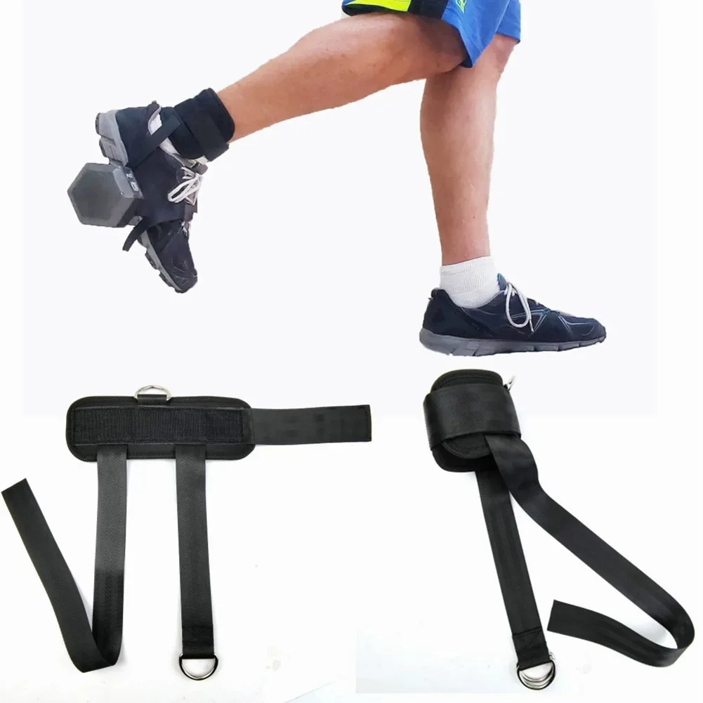 2Pcs Adjustable Ankle Weight-bearing Dumbbell Ankle Straps Butt Workout Nylon Weight Gain Exercise Leg Dumbbell Bindings