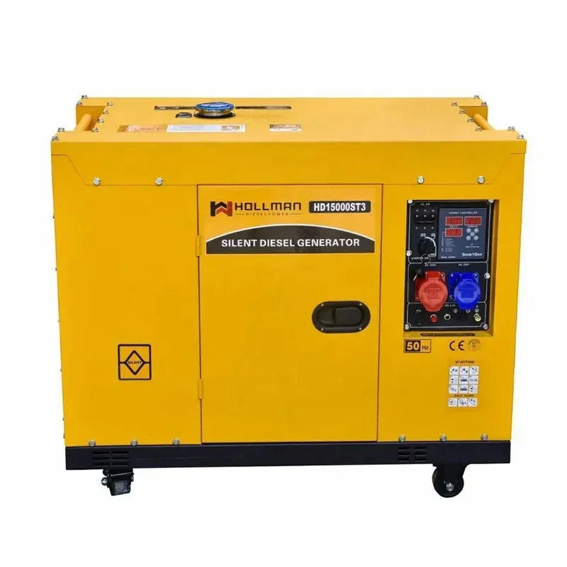 Factory Portable Electric Starting 10Kw Air cooled Diesel Single Phase Generator Set