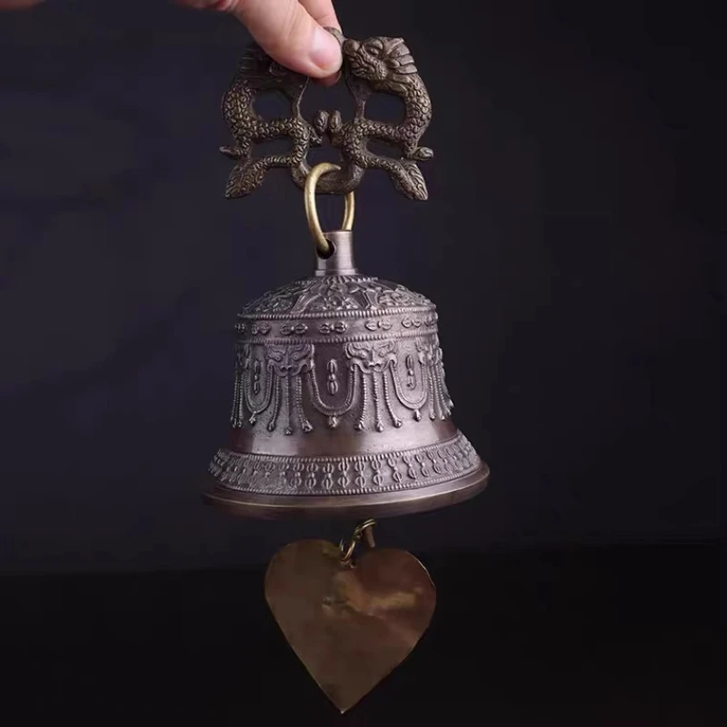 أجراس نحاسية نيبال أجراس التأمل اليدوية الاسترخاء الروحي جرس الطاقة شفاء الصوت الآلات الموسيقية المهنية هدية #3