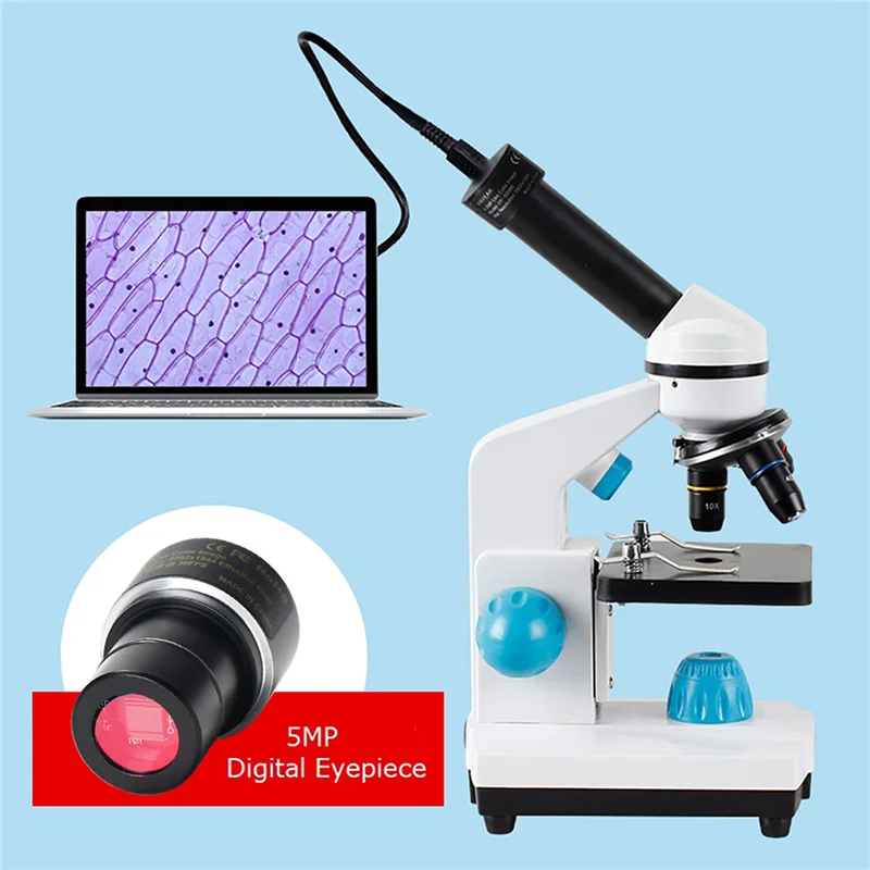 

5MP CMOS USB2.0 Microscope Ocular Adapter Electronic Digital Eyepiece HD Microscope Camera For Microscopio-AA26