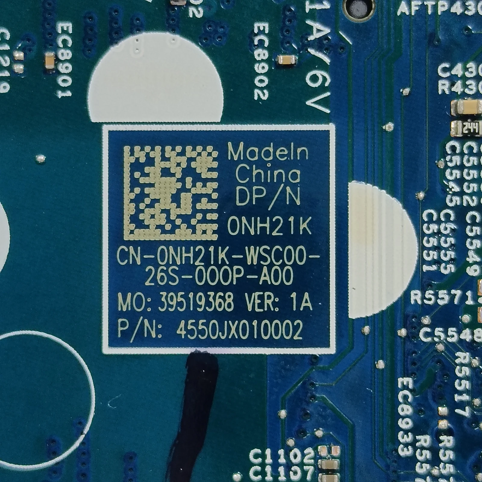 ノートパソコンのマザーボード Dell Inspiron 7706 2-in-1 i5-1135G7 i7-1165G7 CPU 2GB MX350 GPU ノートブックメインボード 19829-1