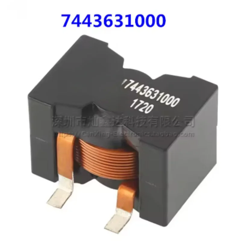 5PCS 7443631000 10uH 16A ± 15% SMD flat copper wire high current power inductor