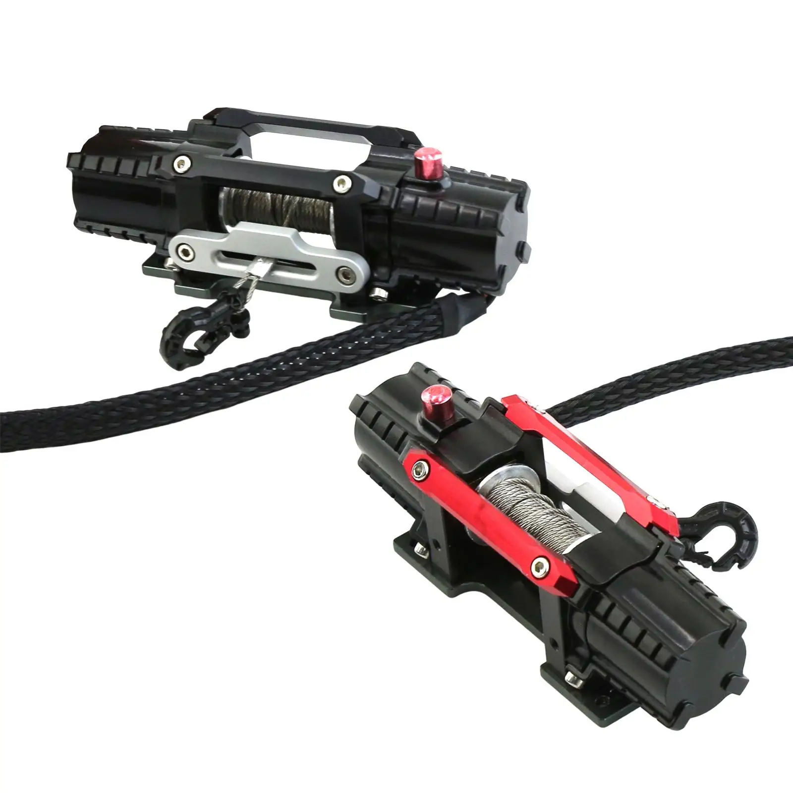 1:10 Scale RC Car Winch Fine Tailed Accessories Accessory DIY Parts for SCX10 RC Hobby Car