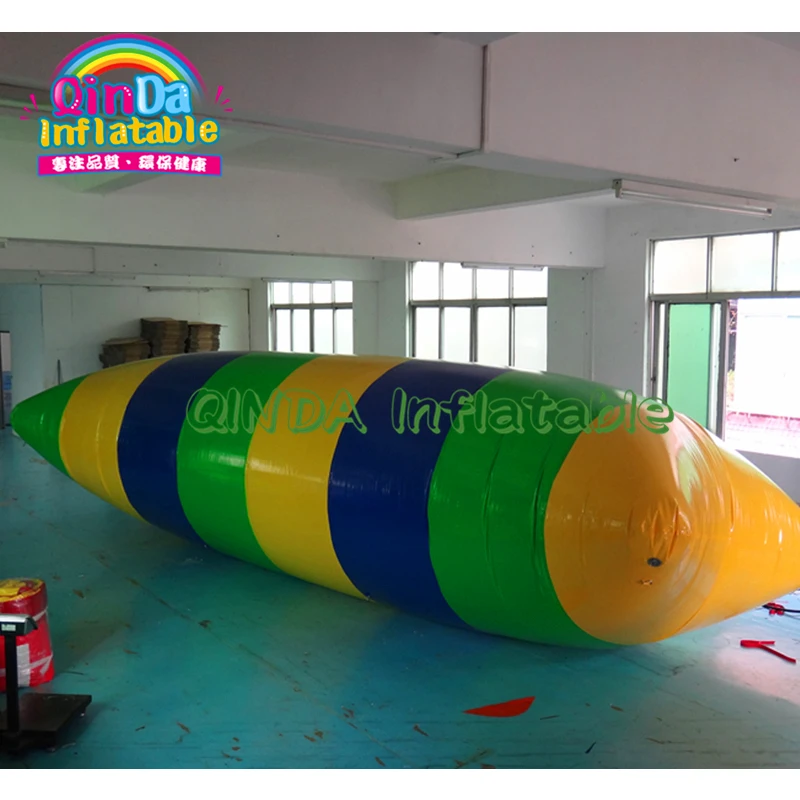 

High Quality inflatable water catapult blob,outdoor sports games inflatable water amusement park toys for sale