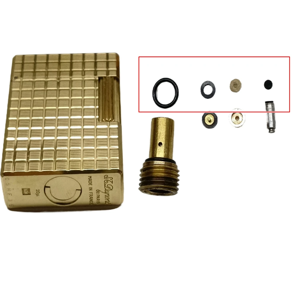 

22pcs/Set Rubber Plug/O Ring Gasket/Filter Cotton Pad For Dupont L1 Ligne 1 Lighter Repair Maintenance Accessories Upgrade Parts