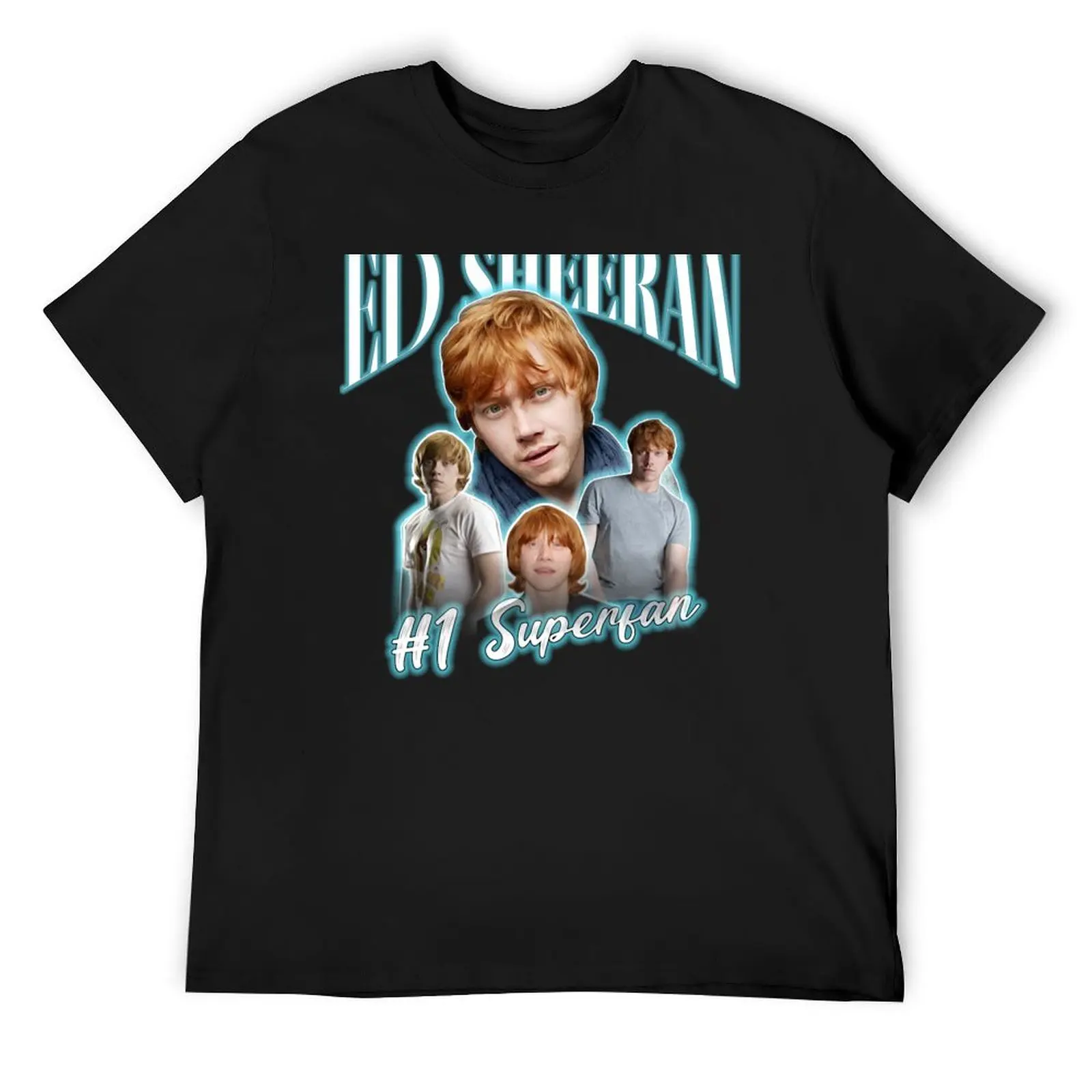 ALL Star I love Ed Sheeran T-Shirt for a boy sports fans blanks Men's cotton t-shirt