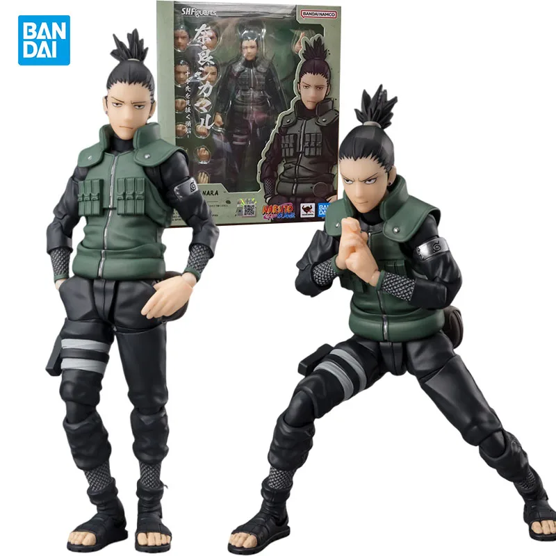 

Оригинальная фигурка Bandai SHF NARUTO Shippuden Нара Шикамару, подвижная аниме-фигурка, коллекционная игрушка для ценителей аниме.