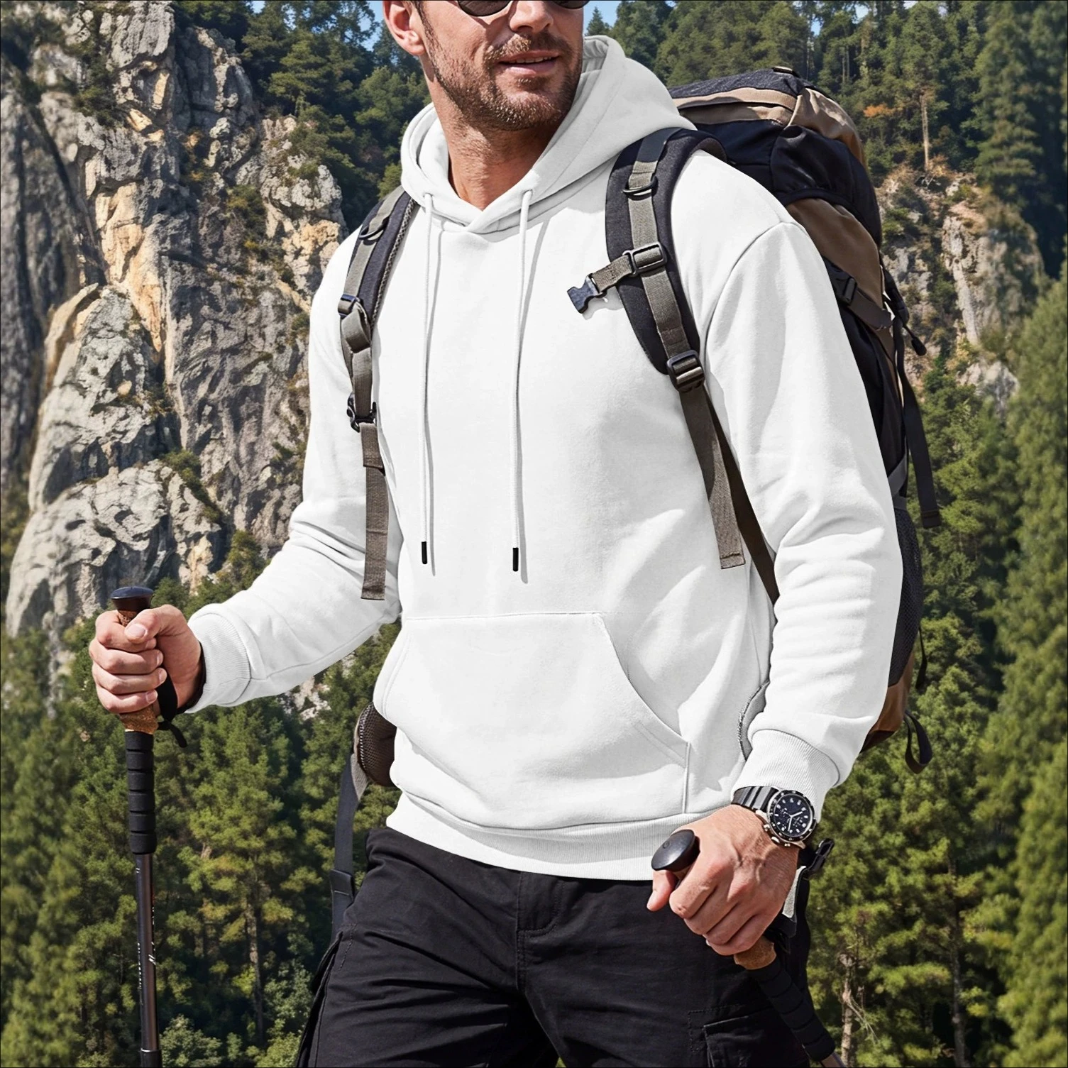 Streetwear Brand Hoodies - Felpe con Cappuccio in Cotone Pesante