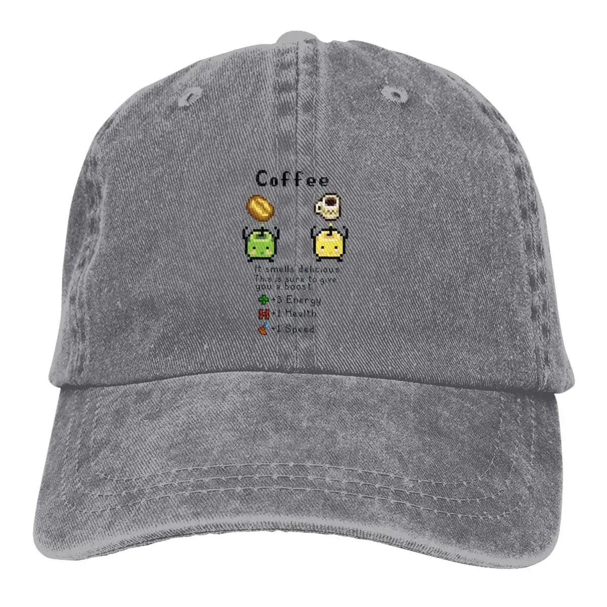 Summer Cap Sun Visor Coffee Hip Hop Caps Stardew Valley Rural Business Simulation Game Cowboy Hat Peaked Hats For Travel Gift