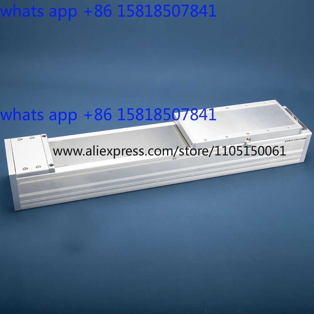 Fully enclosed linear slide module Precision steel belt Embedded cross screw Heavy duty