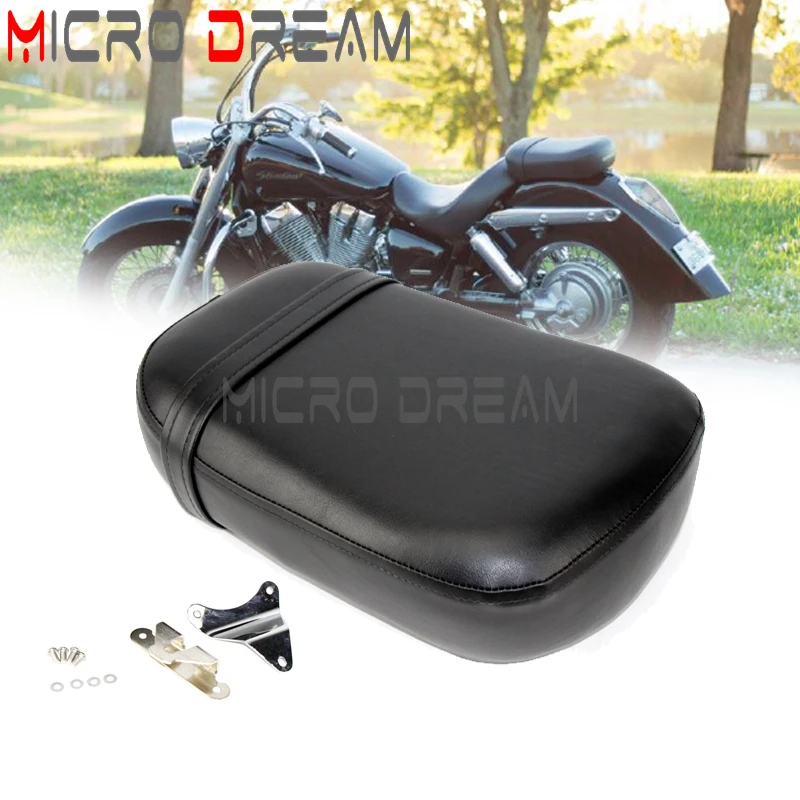 

Motorcycle Rear Seat Passenger Pillion Cushion Synthetic Leather For Honda Shadow Spirit VT750 ACE VT750C VT750CD 1998-2003