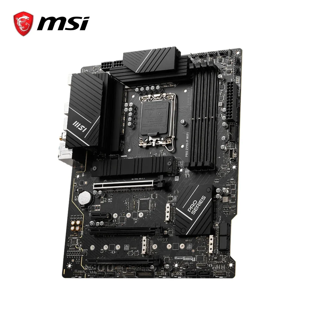 Z790 Motherboard MSI PRO Z790-P WIFI for Core i7 14700K 13700K 12700KF LGA 1700 Motherboard for Core i5 12400 12400F CPU DDR5.