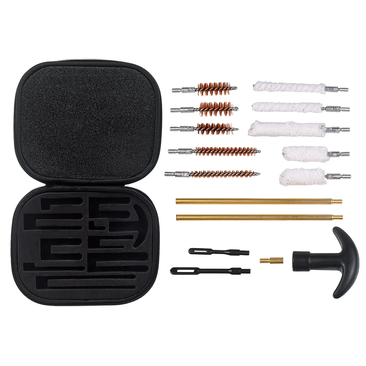 

Tactical Gun Cleaning Kit 4 Type Pcs/Set Universal Pistol Brass Rod for .22 9mm Caliber Barrel Cleaning Hunting Accessories