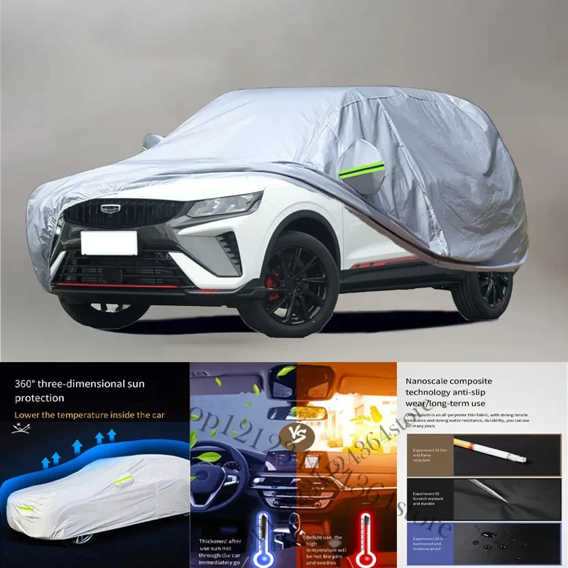 For Geely Coolray Car cover Exterior Car Cover Outdoor Protection Full Car Covers Waterproof