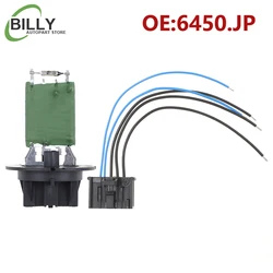 6450.JP 6450JP Hvac Blower Motor Fan Resistor for Peugeot 307 2001 - 2007 for Citroen C3 6445KL 6445.KL 6445ZL 6445.ZL