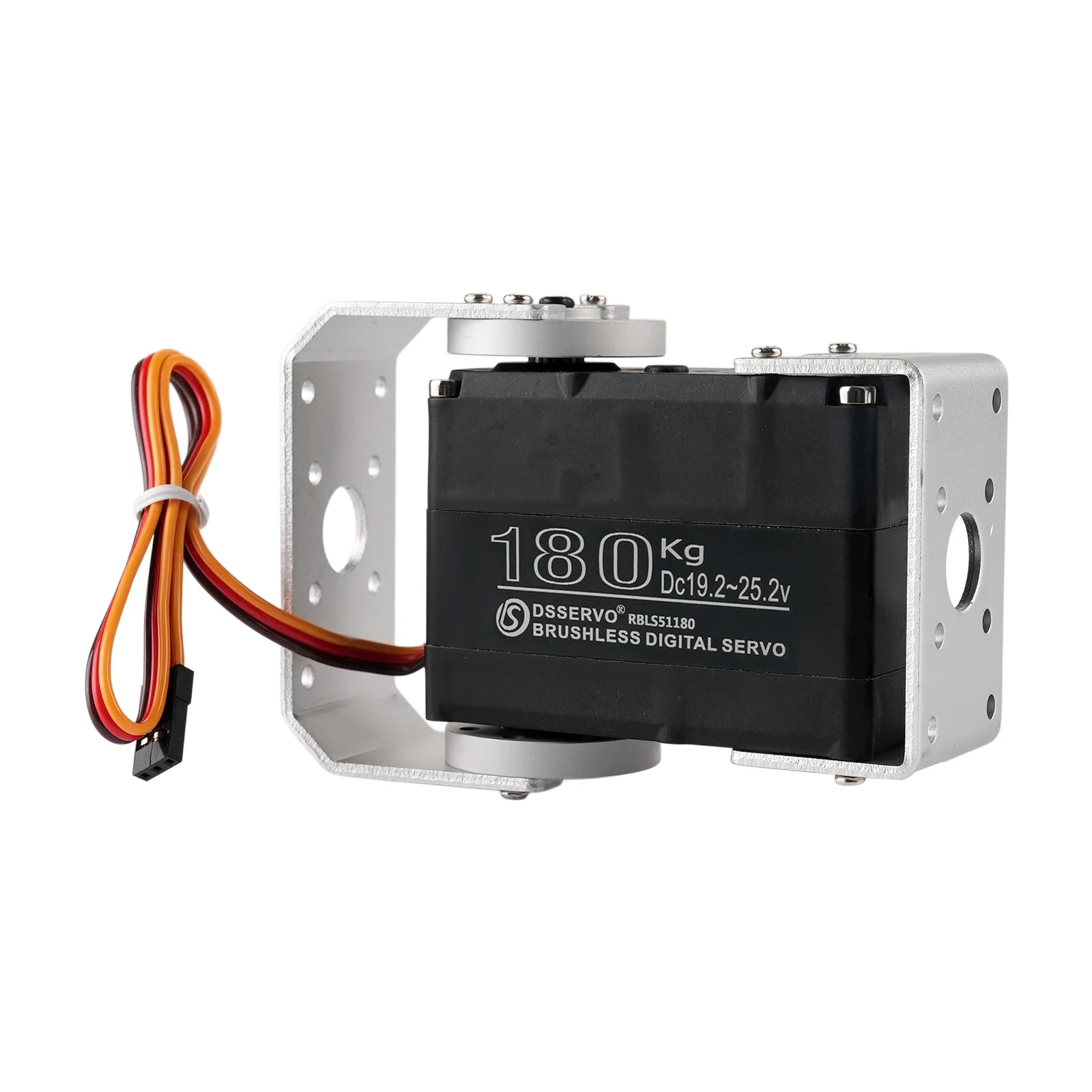 Digital Servo 180Kg 24V Metal Gear Brushless Motor 180/270/360 Degree waterproof Servos for RC Robot Car Boy DIY RC Toys #T3