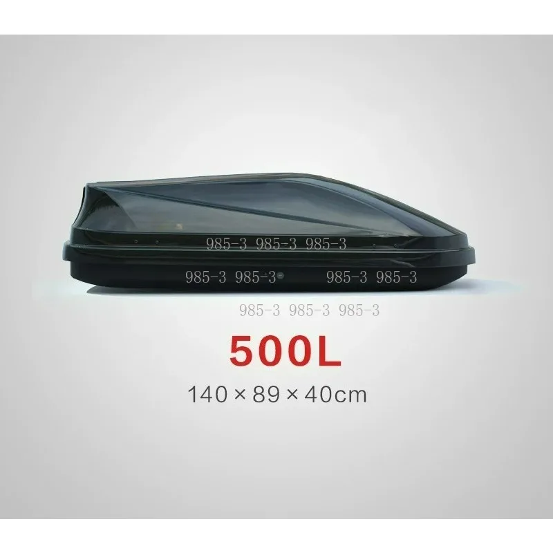 Universal 500L Roof Storage Box, Ultra-Thin Large Capacity Roof Luggage Compartment 1398840CM
