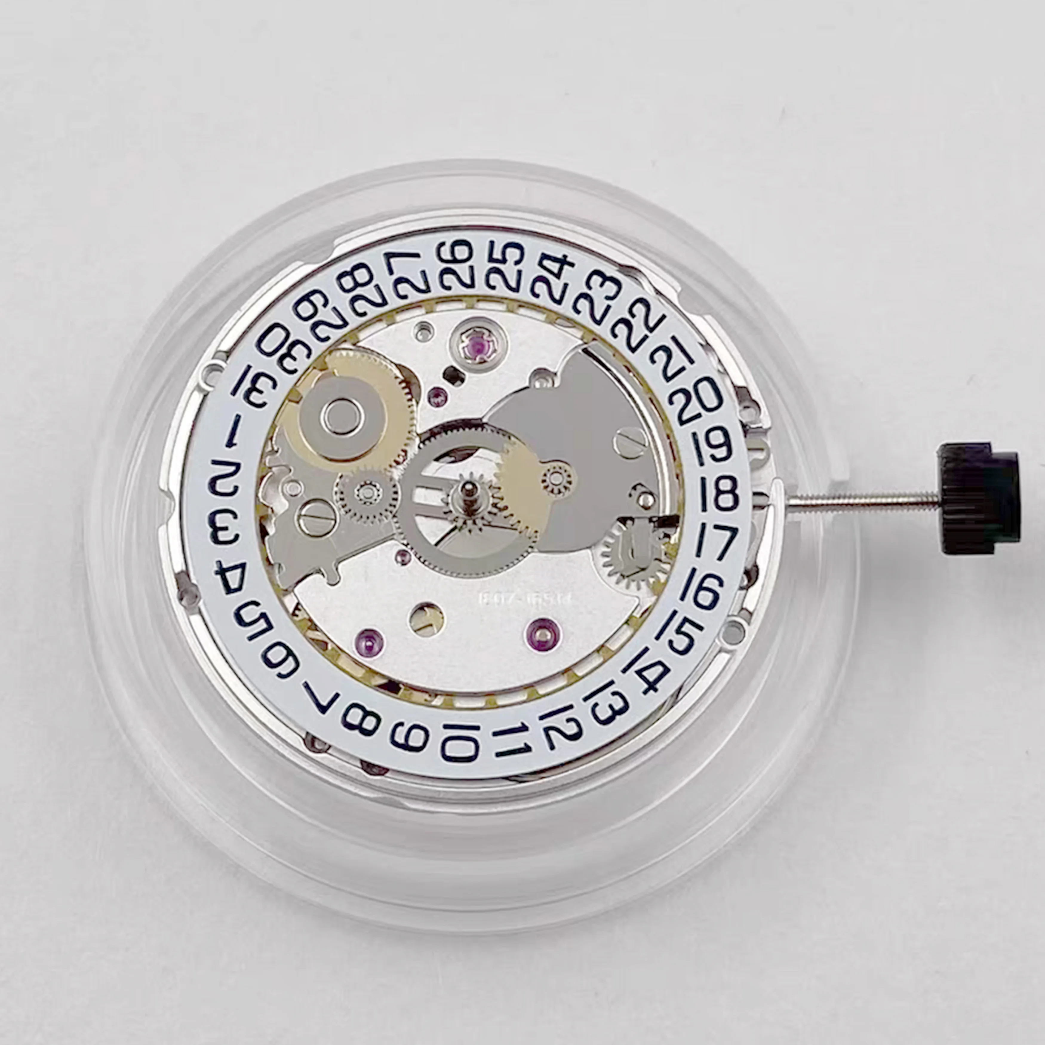 PT5000 Автоматический механизм 25 драгоценных камней Механизм с автоподзаводом Серебряный механизм часов 28800bhp Верхний клон 2824 Дисплей даты