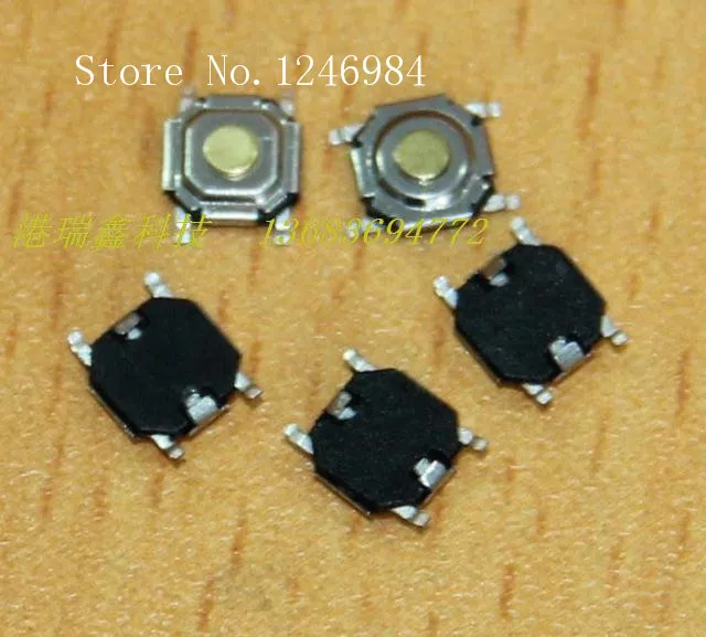 [SA]5.2 * 5.2 * 1.6 meter patch key switch SMD 4P reset switch homemade touch of a button---200pcs/lot