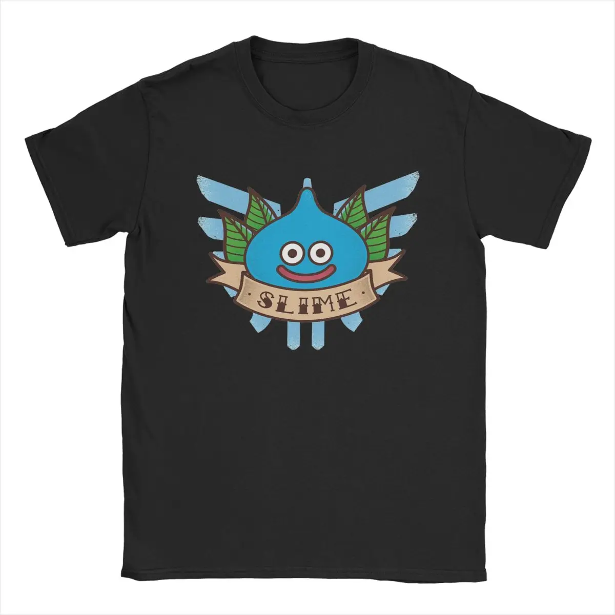 Slime Dragon Quest T Shirts for Men Cotton Humor T-Shirt O Neck Tee Shirt Short Sleeve Tops Gift Idea