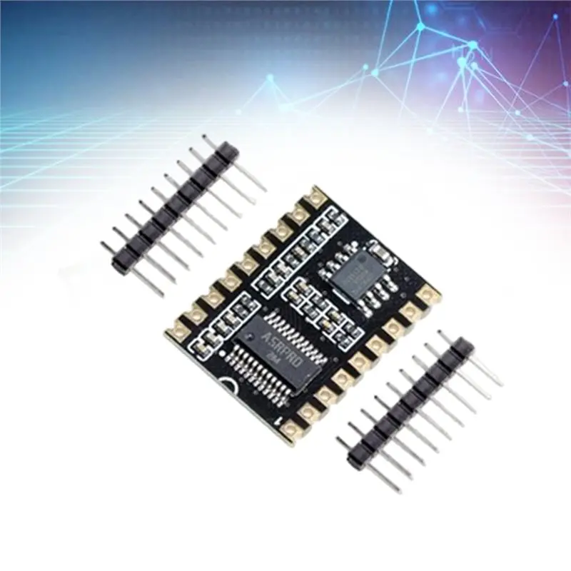 ASR-PRO Core Board Pin Headers Not Soldered AI Offline Speech Recognition Control Module 2M