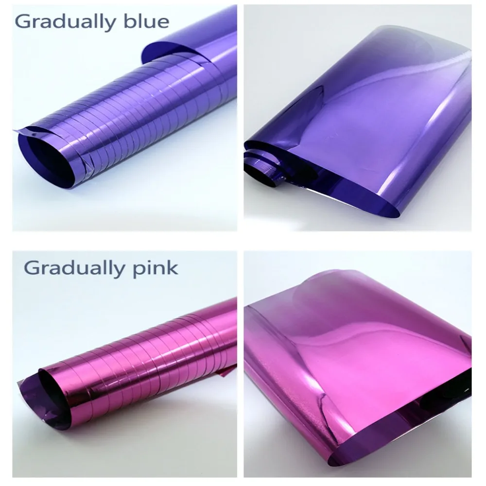 Color Changing Film Solar Window Tint Film Sunshade Protector Sun Visor Tint Film Front Windshield Car Sun Shade Sun Film