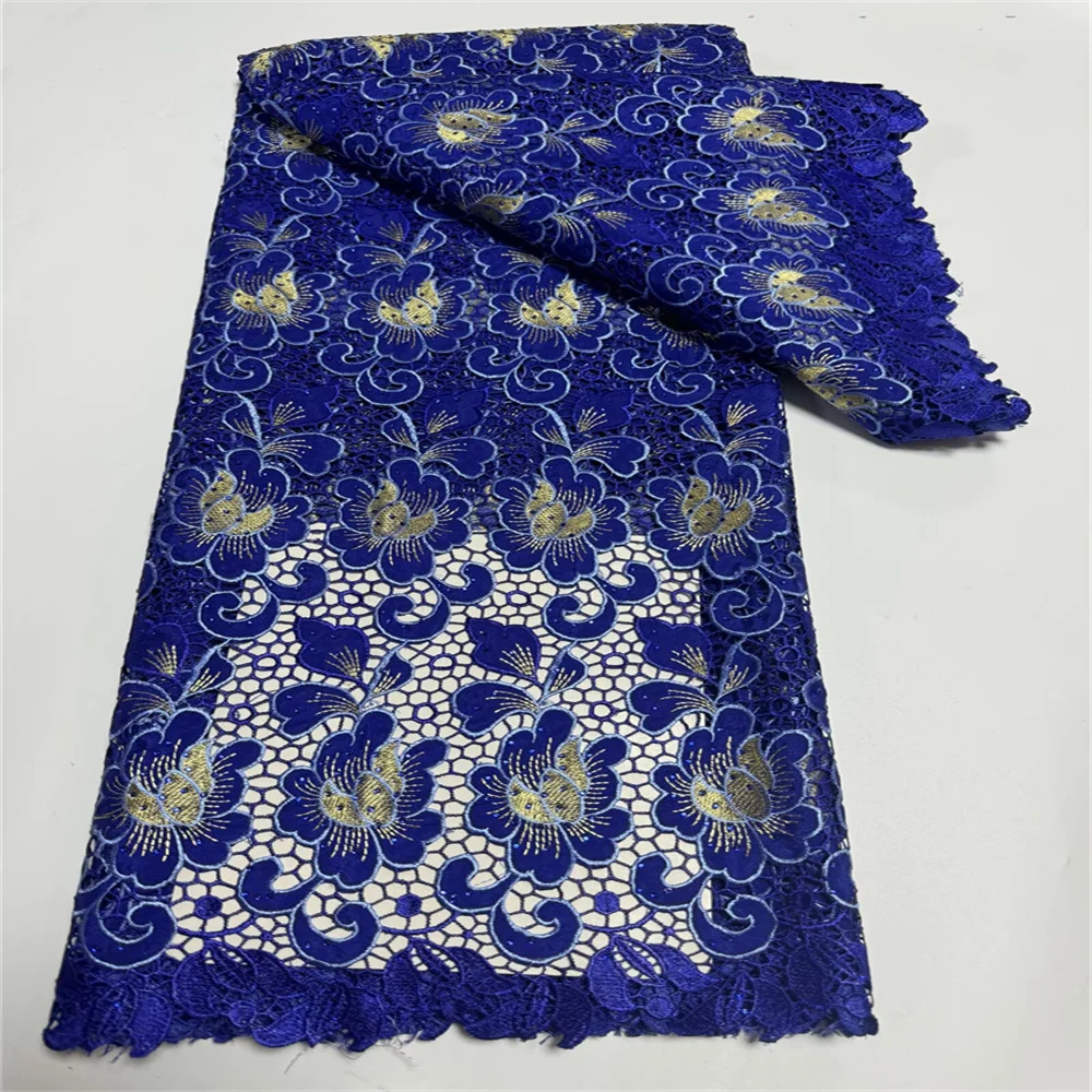 Latest Swiss Voile Lace in Switzerland African Lace Fabric African Cotton Embroidery Swiss Lace Fabric For Party dress FT98