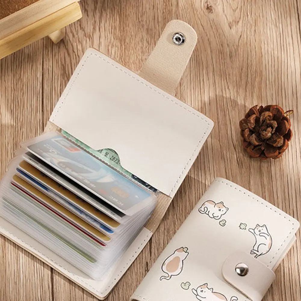 Lovable Duck Animal Multi-function Penguin Bear Snap Design Women Coin Purse Card Holders Leather Wallet Korean Style Wallet