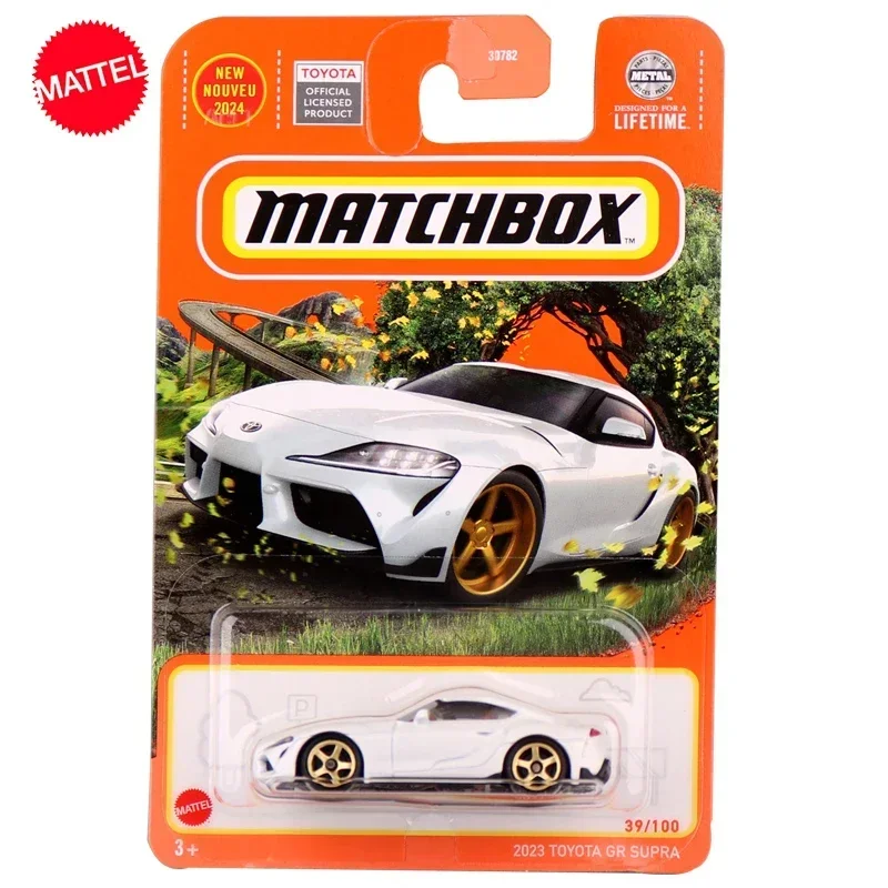 Mattel Toys-Matchbox carro brinquedos para meninos, 1:64 Diecast, Toyota Gr Supra, veículo modelo coleção, presente de aniversário, novo, Novo 2023