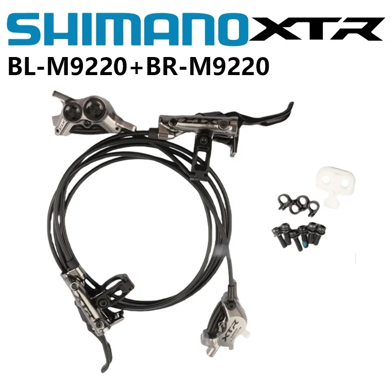 

Shimano NEW XTR M9220 Brake Di2 BL-M9220 BR-M9220 4-поршневой гидравлический дисковый тормоз для MTB горного велосипеда ICE-TECHNOLOGIES оригинальный