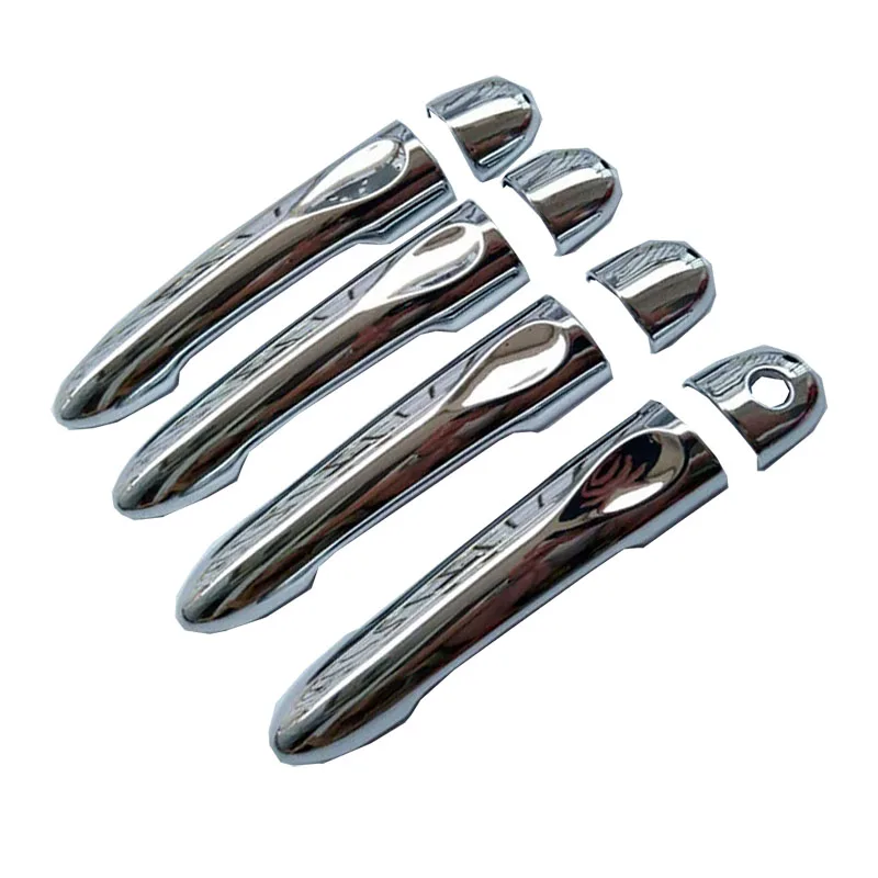 Door Handle Catch Covers for Lada Xray 2015 2016 2018 Chrome Trim Auto Car Styling Stickers Automobile Accessories & Pars 8 Pcs