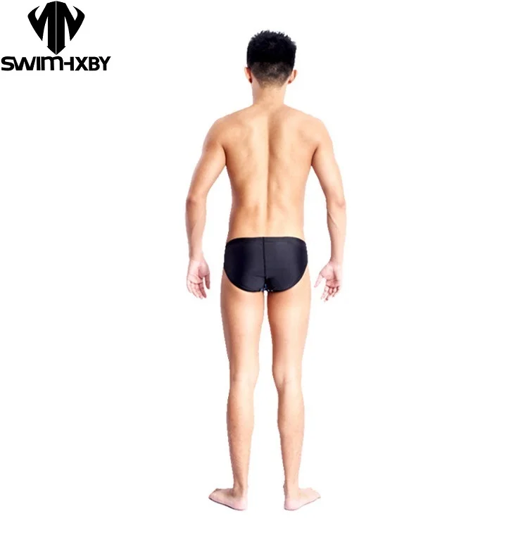 HXBY costume da bagno da uomo costume da bagno professionale pantaloncini da bagno competitivi costume da bagno maschile piscina ragazzi costumi da