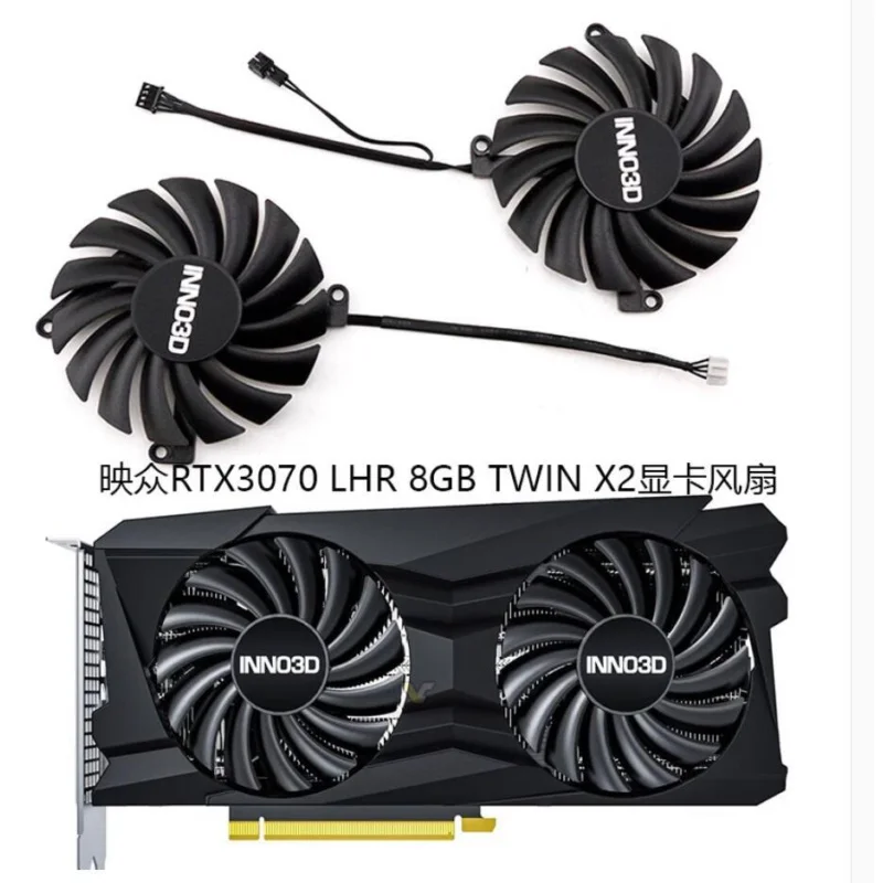 For INNO3D RTX3080 3080ti 3090 iCHILL X3 Ice Dragon Graphics Card Fan CF-12915S