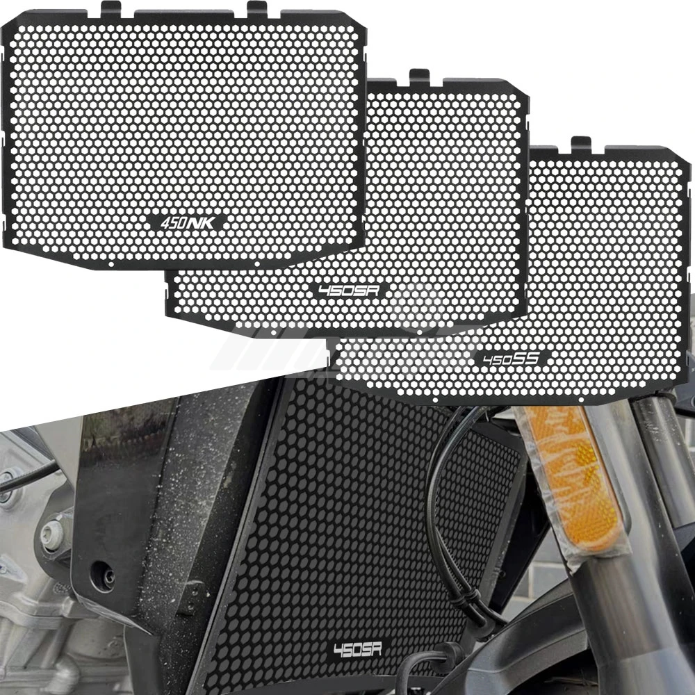 

Motorcycle CNC Aluminum Radiator Guard Grille Covers Parts FOR CFMOTO CF450 450NK 450SR 450SS 450 NK SR SS 2023 2024 2025 2026