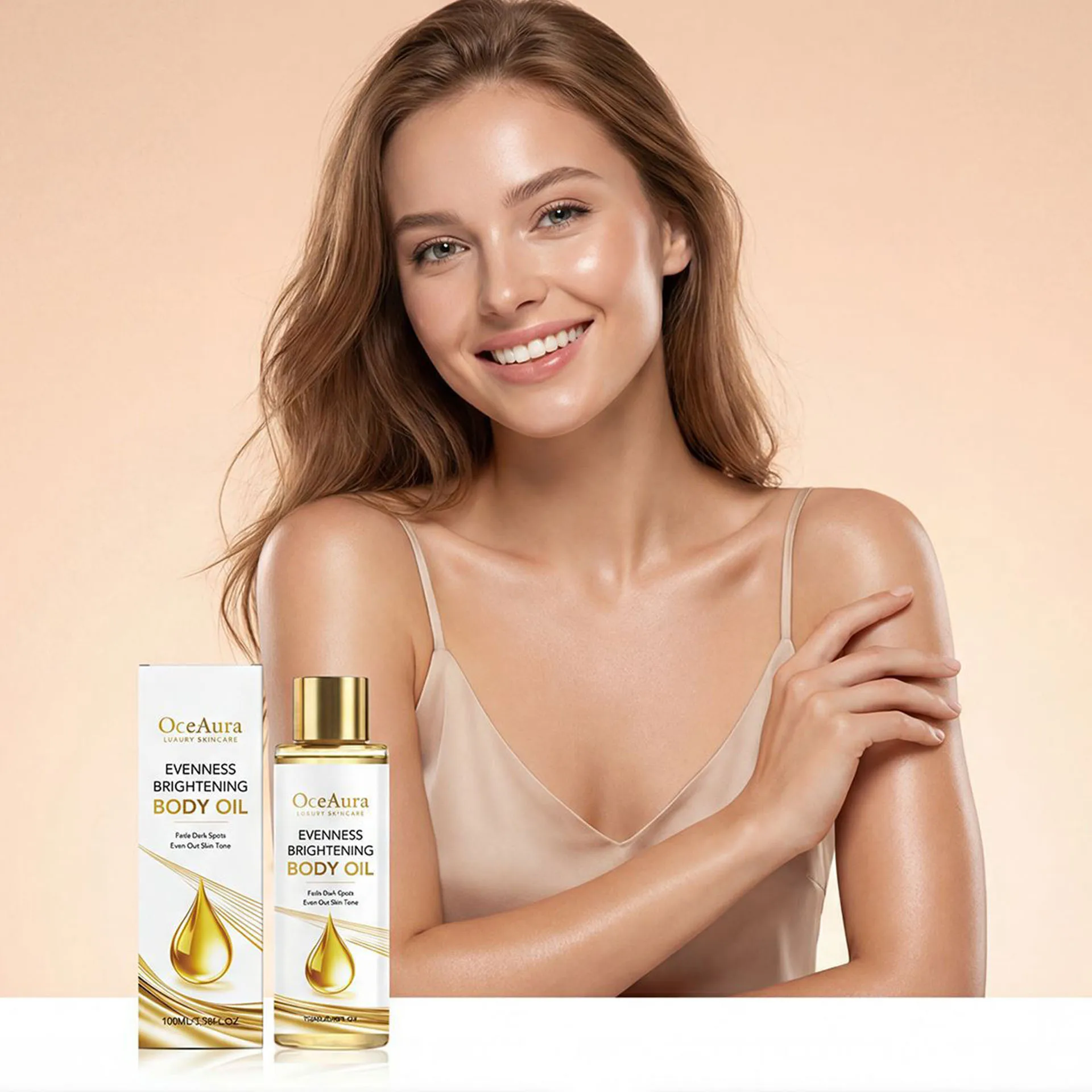 

Brightening and moisturizing body essential oil moisturizing skin brightening skin tone easy to absorb care oil Skincare