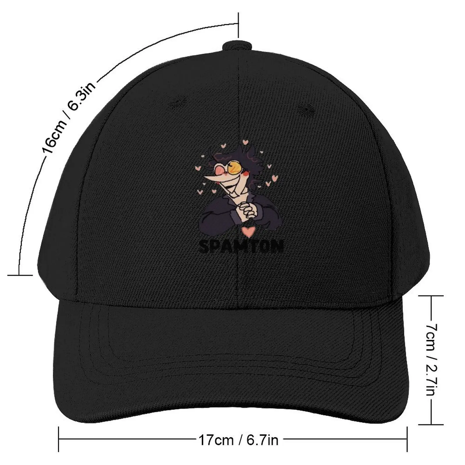 Spamton Deltarune neo, spamton G spamton Gorra de béisbol sombrero de diseñador negro Sombreros de camionero para hombres y mujeres