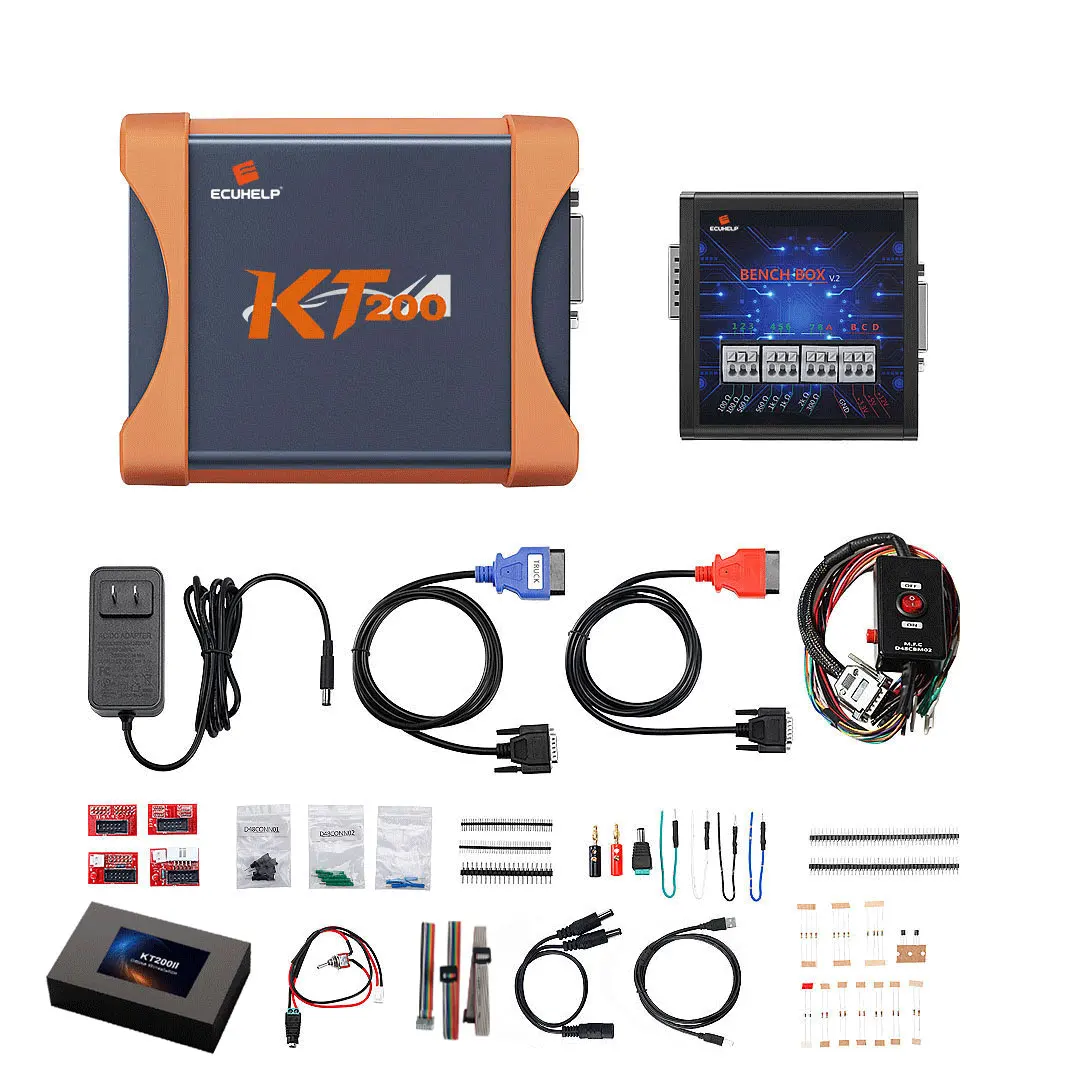 ECUHELP KT200 Master Gen1 ECU Programmer OBD2 for Car Truck Motorbike Tractor Boat Support OBD / Bench / BOOT / JTAG / BDM