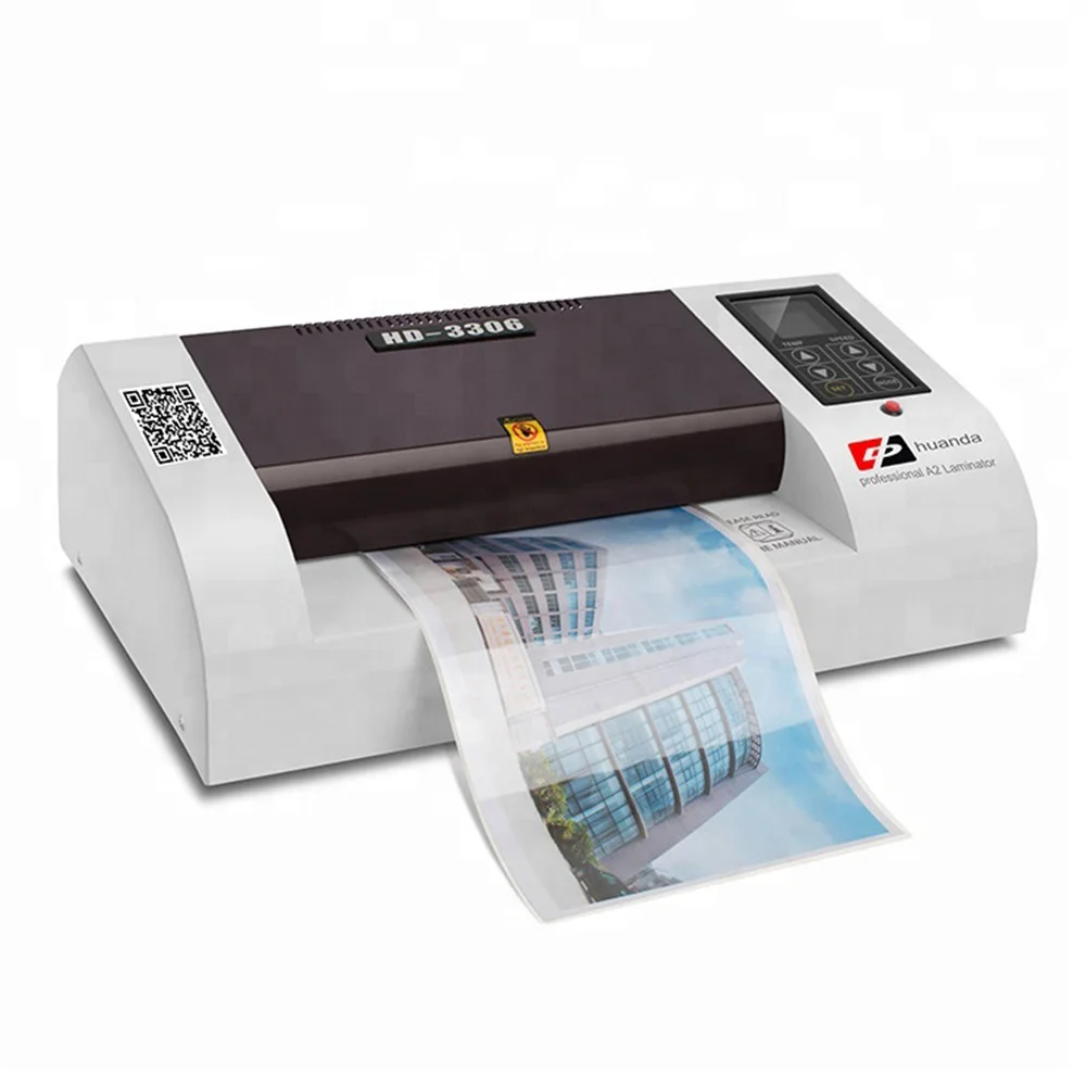 HD-3306 6 Rollers High Quality A3 Size Photo Laminator Laminating Machine