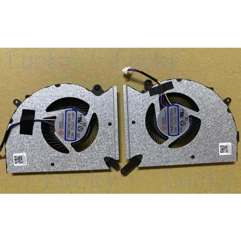 f   For MSI MS-17P1 Stealth GS77 CPU GPU Fan PABD1A010SHL N485 PABD1A010SHR N486