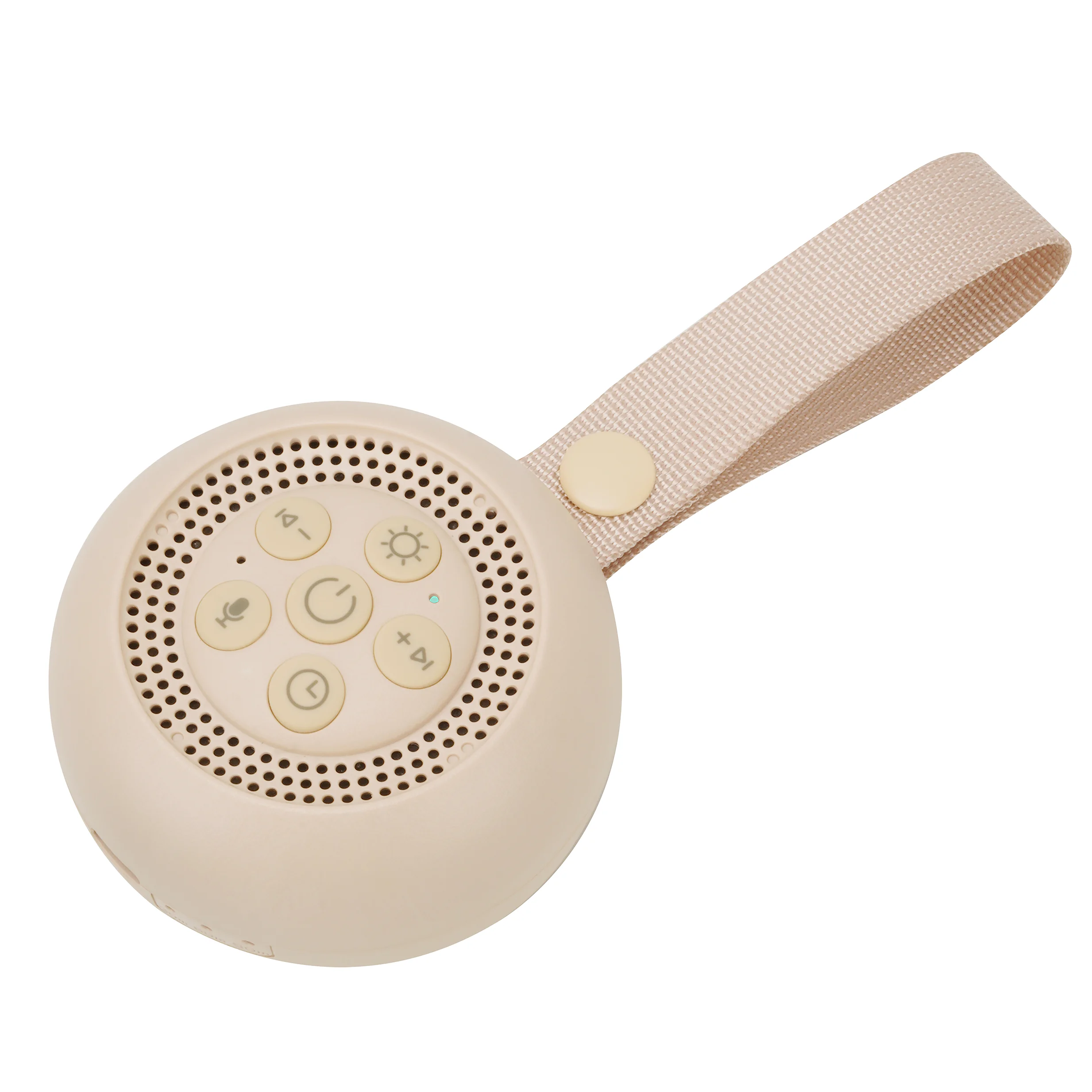 

Portable White Noise Sound Machine 35h Play Time With Voice Recording & 15 Soothing Sounds +3 Night Lights, 3 Auto-Off Timers