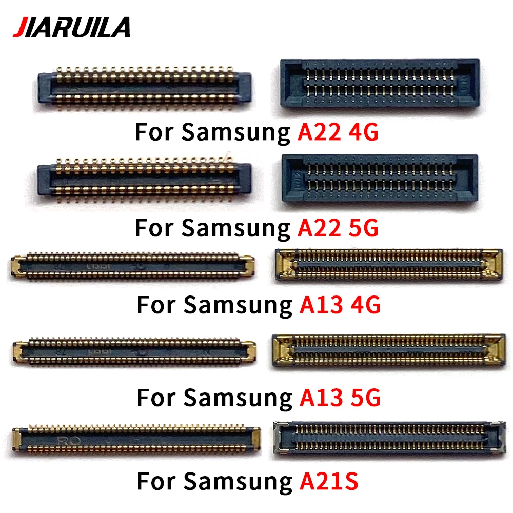 LCD Display Screen FPC Connector For Samsung A12 A13 4G 5G A21S A22 4G 5G USB Charger Charging Contact Plug