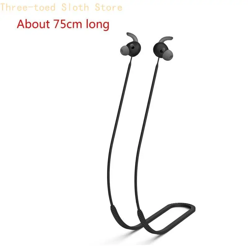 Silikon-Funkkopfhörer-Anti-Verlust-Umhängeband für Fit E74A – Detail 6