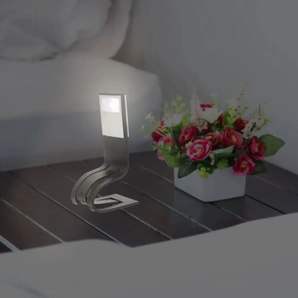 4 Gear Dimming Book Clip Light Detachable Design 3-color Light Reading Light Clip Mini Desktop Lamp Charging Clip