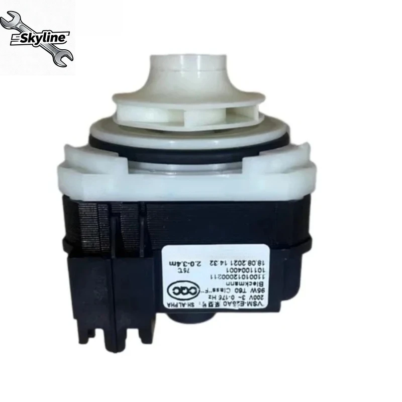 

Dishwasher Circulation Pump Motor VSM-E25A0 SH-ALPHA 200V 0-175Hz 95W 11001012000211 Dish Washer Parts